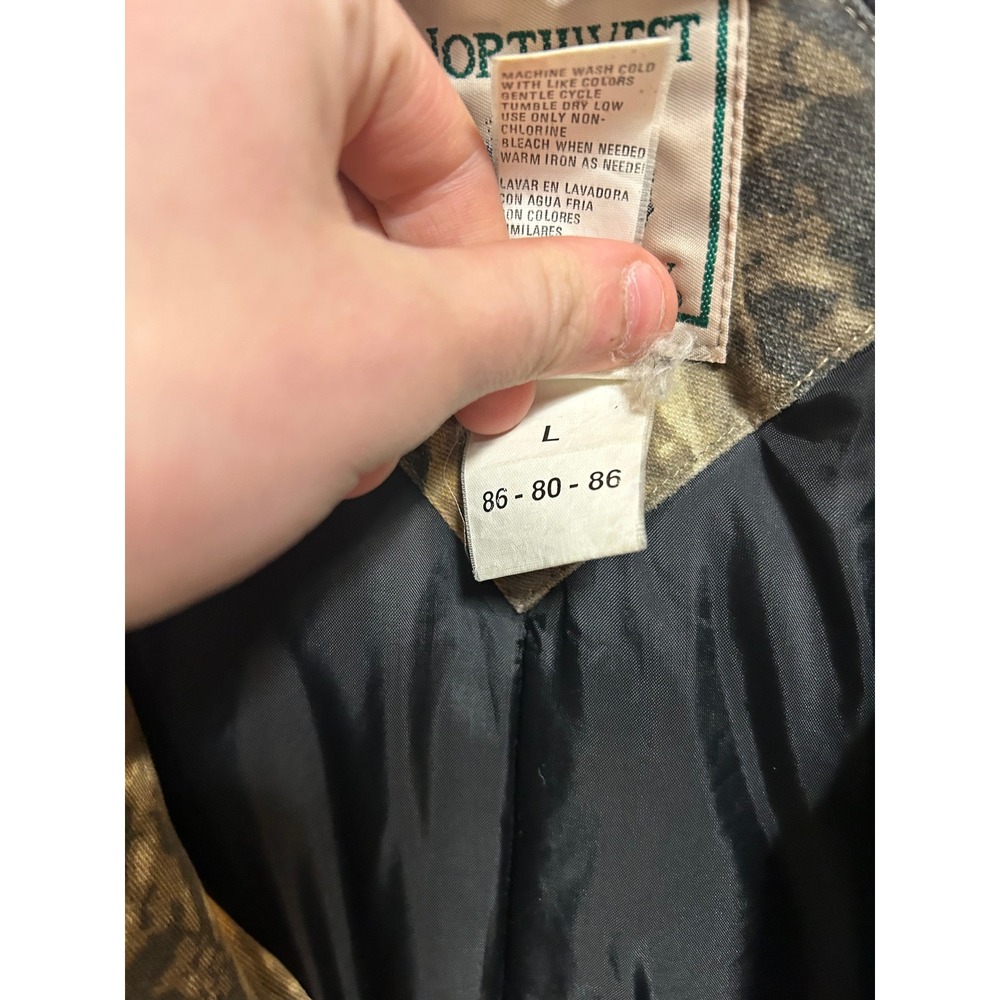 Northwest Territory Mens XL Insulated Camo Hunting Coveralls Sniper Hooded Suit - Picture 11 of 16